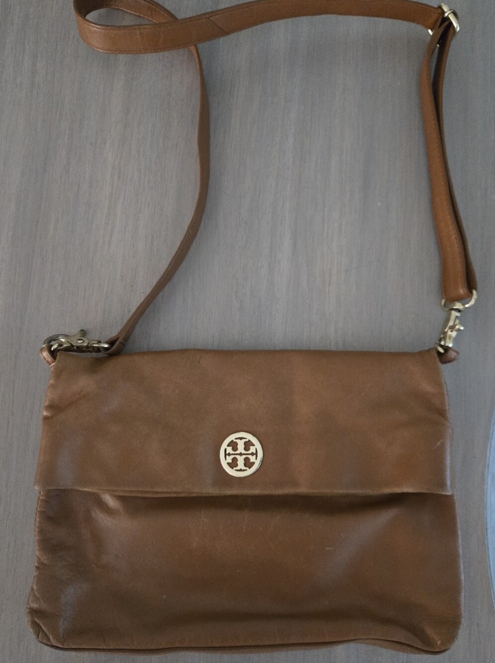 Tory Burch Vintage Dena Foldover Clutch Handbag